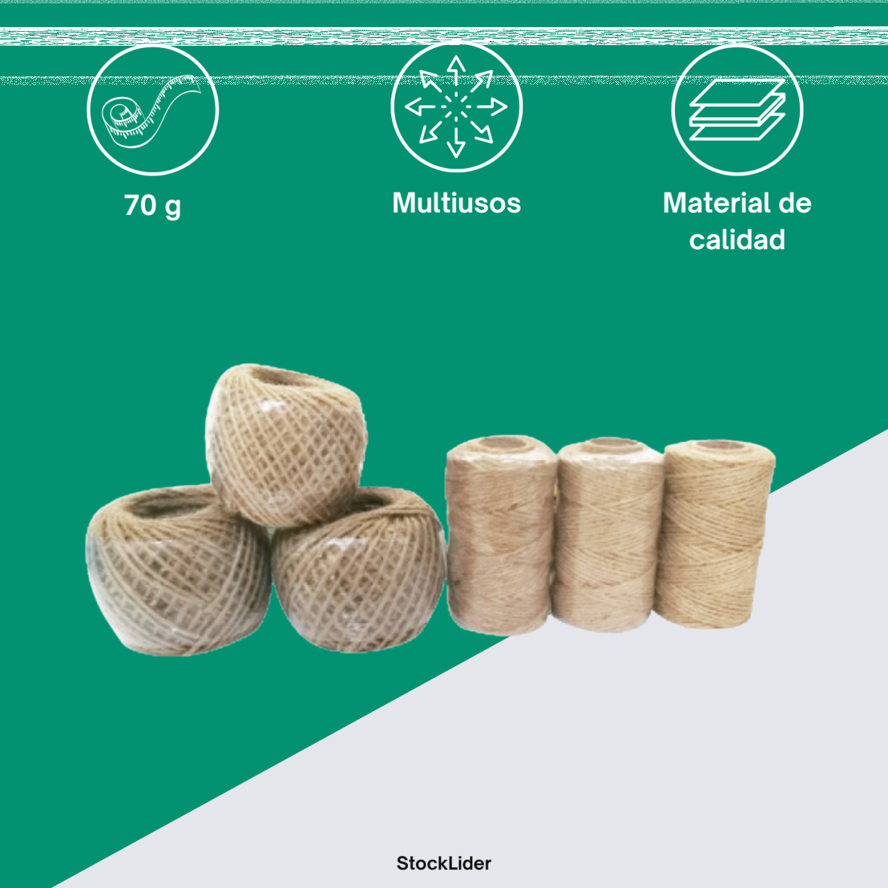 Cuerda multiusos 70g